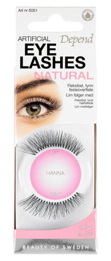 Depend Eye Lashes Natural Hanna 1pair