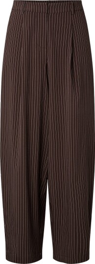 Pieces Pcanja Bosella Mw Barrel Pants Wvn D2D   Brown   XL