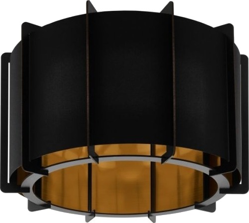 Eglo Pineta Taklampe E27 Svart/Gull