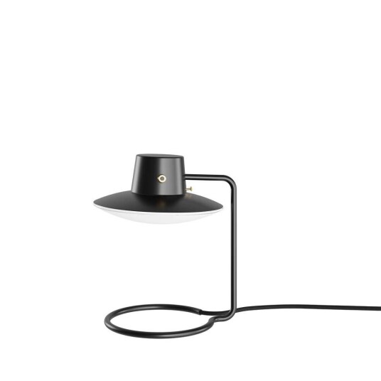 Louis Poulsen AJ Oxford Bordlampe Ø28 Black/Opal