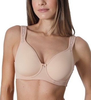 sassa BH Beautiful Embroidery Spacer Bra Beige polyamid B 85 Dame