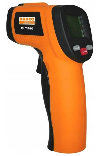 Bahco Lasertermometer -50ºc +550ºc Nøyaktighet ±1,5 % Eller ±1,5ºc Bahco Lasertermometer -50ºc +550ºc Nøyaktighet ±1,5 % Eller ±1,5ºc
