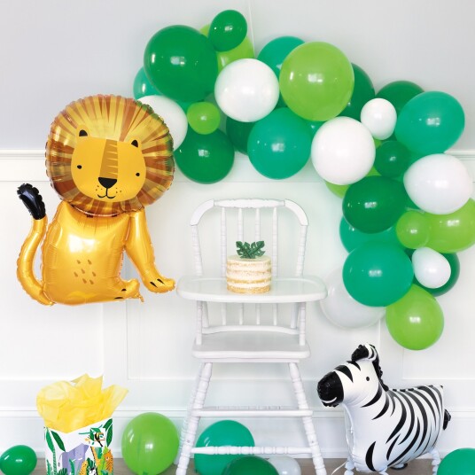 Unique Party Ballongbue Grønn/Hvit