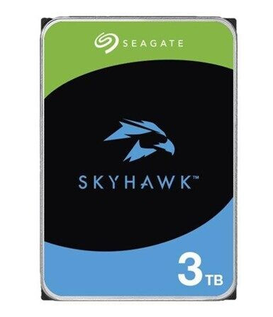 Seagate SkyHawk 2TB Intern Harddisk 3.5" SATA 6Gb/s med 256MB Buffer