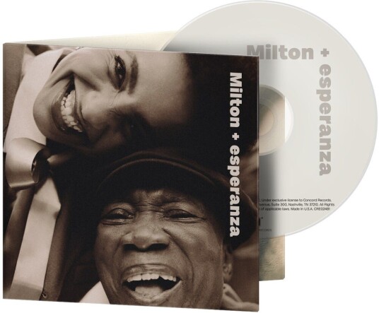 Milton Nascimento & Esperanza Spalding Milton + Esperanza CD Milton Nascimento & Esperanza Spalding Milton + Esperanza CD