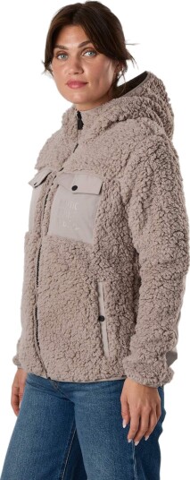Nautic Xprnc Marstrand Stretch Pile Hood Jacket W Nautic Xprnc Marstrand Stretch Pile Hood Jacket W