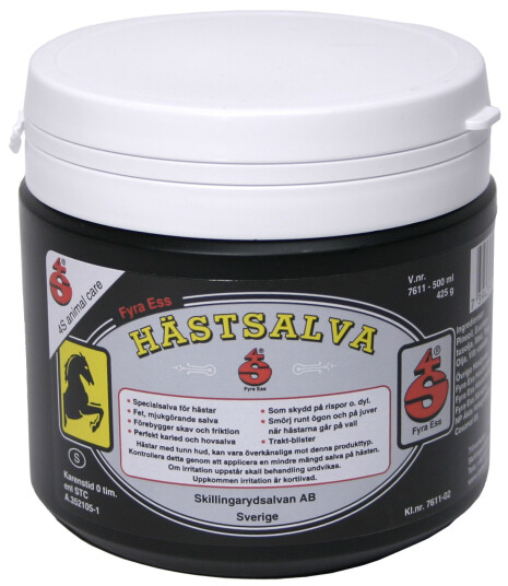 Fyra Ess Hestsalve - 500ml