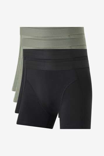 Ellos Collection Boksershorts 4 pakning Grønn