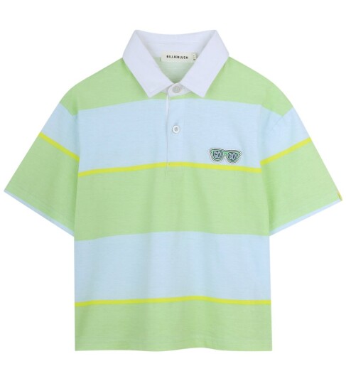 Billieblush Short Sleeve Polo Green 116