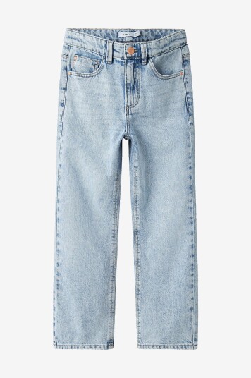 Name It Kids Jeans nkfRose HW Straight Jeans 9222 Blå