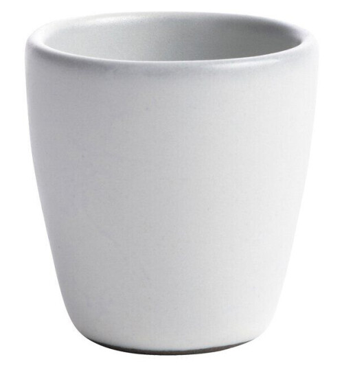 Aida Raw eggeglass keramikk Arctic white