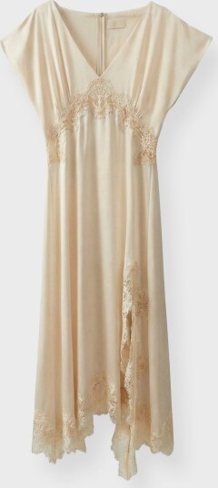 Wakakuu Icons Ray Lace Dress  Ljusgul M