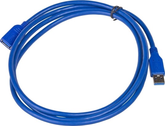 Akyga Ak Usb 10   Usb Forlengelseskabel   Usb Type A Hann Til Usb Type A Hunn   Usb 3.0   1.8 M   Blå