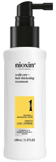 Nioxin System 1 Scalp Treatment for Thinning Hair 100 ml