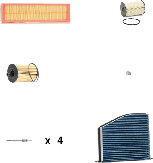 Servicepakke RIDEX 4682P1931