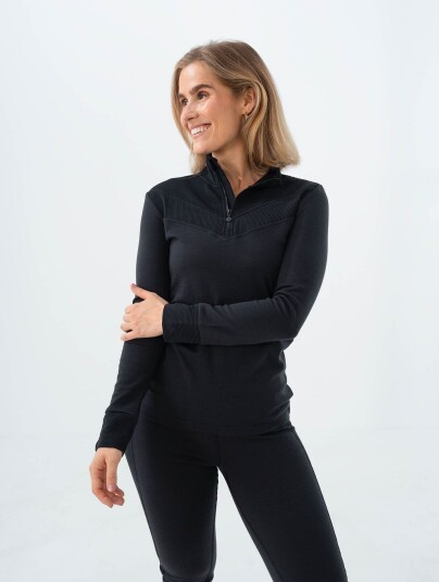Twentyfour Aurora Oda Ull Half Zip Sort 46 Twentyfour Aurora Oda Ull Half Zip Sort 46