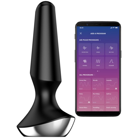 Satisfyer Plug-ilicious 2 vibrator - Svart Satisfyer Plug-ilicious 2 vibrator - Svart
