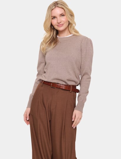 Saint Tropez Milasz Pullover - Beige - XS