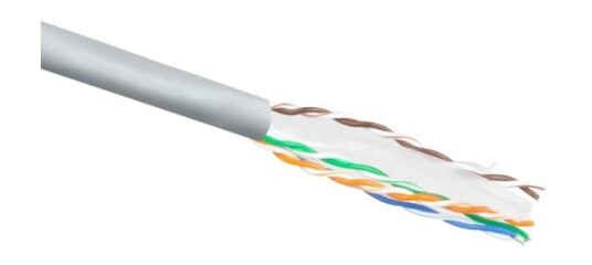 Act Cat6 U/Utp Pvc Solid With Pair Splitter 305 M Box. Type: 305 M Reel C6 U/Utp Solid Pvc Grey 305M (Xs305b)