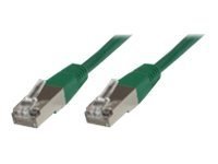 MicroConnect - Nettverkskabel - RJ-45 (hann) til RJ-45 (hann) - 7.5 m - FTP - CAT 6 - grønn