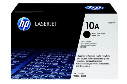 HP Q2610A / 10A Black Toner - Laser toner Svart HP Q2610A / 10A Black Toner - Laser toner Svart