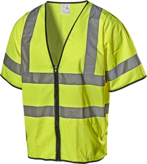 Refleksvest Hi-Viz Gul 4004P Str . L