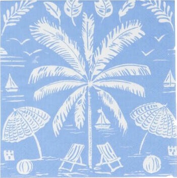 Palms and Ocean servietter 20 pakning