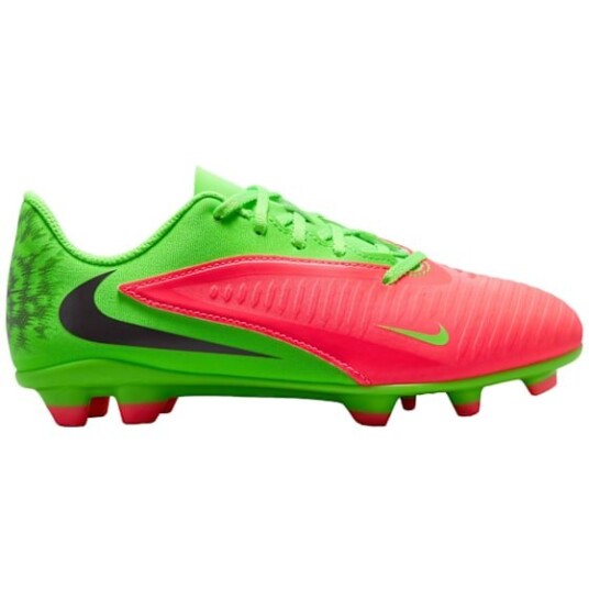 Nike Phantom 6 Low Club FG/MG Erling Haaland Junior Hot Punch/Black/Green Strike 36.5