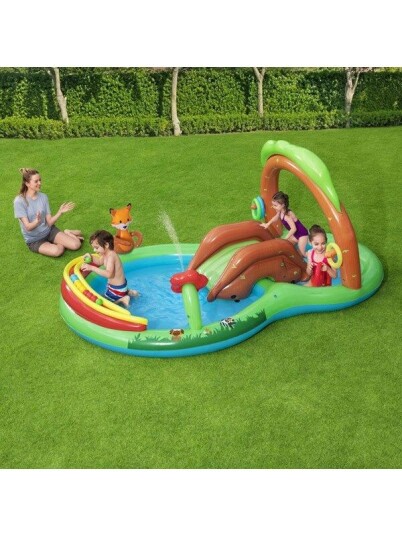 Bestway Inflatable Pool Forest Animals: Friendly W