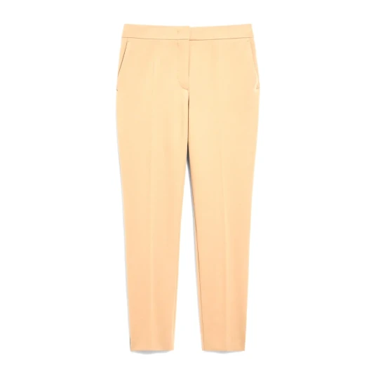 Max Mara Dame Bukser Gul S Max Mara Dame Bukser Gul S
