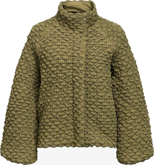 Object Bomberjakke Lo Bomber Jacket Grønn med Kort Silhuett