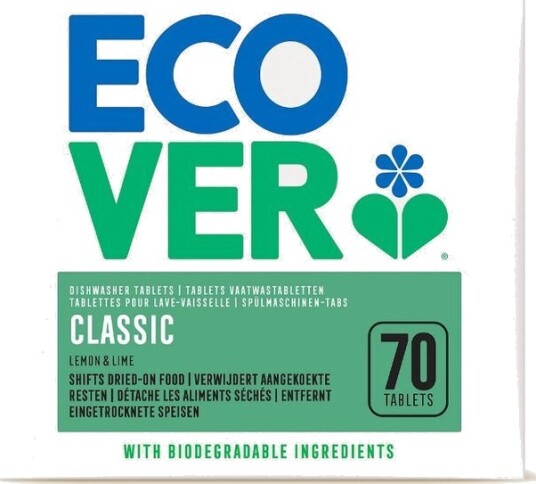 Ecover oppvasktabletter 70 stk Ecover oppvasktabletter 70 stk