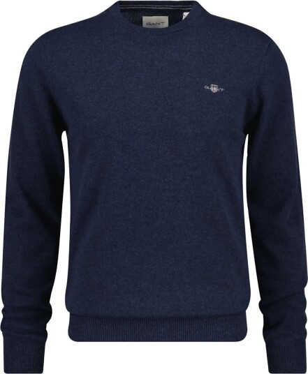Gant Superfine Lambswool C Neck DARK NAVY MELANGE 3XL Gant Superfine Lambswool C Neck DARK NAVY MELANGE 3XL