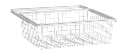 Elfa Trådkurv uttrekkbar 60/40/2 hvit 605x430x185 mm Elfa Trådkurv uttrekkbar 60/40/2 hvit 605x430x185 mm