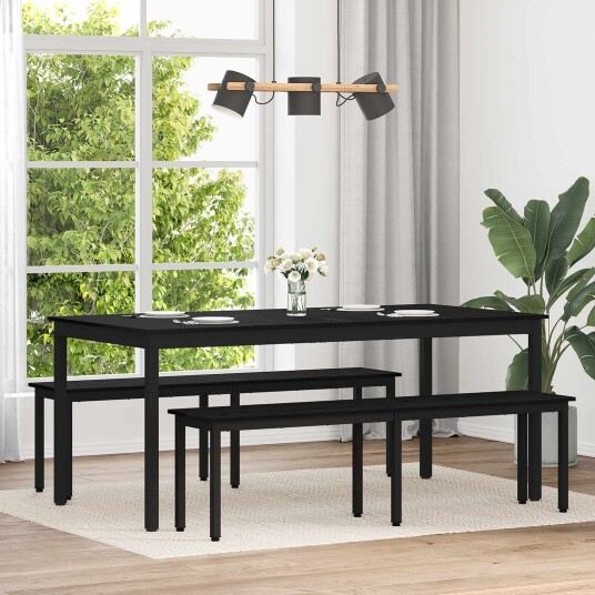 vidaXL Spisebord 180 x 90 x 75 cm Konstruert tre Rektangulær