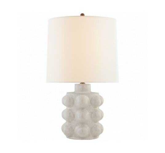 Vedra Medium Table Lamp Bone Craquelure