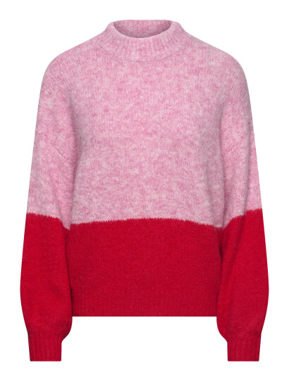 A-View Patrisia New Block Knit - Pink - XS