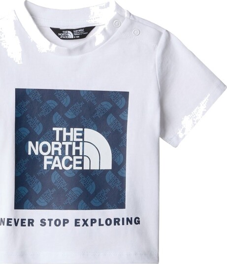 The North Face T skjorte   Box Utfylling Trykk   Hvit   The North Face   3 6 md   T skjorte