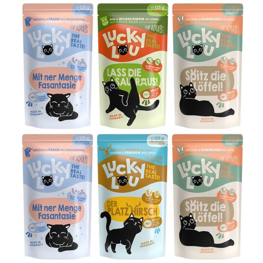 Lucky Lou Smaksblanding For Voksne 6 X 125 G Vill Blanding Lucky Lou Smaksblanding For Voksne 6 X 125 G Vill Blanding