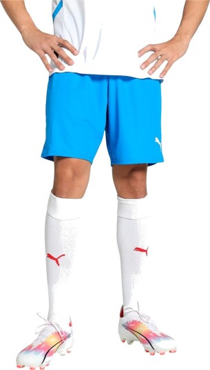 Puma teamGOAL Shorts, fotballshorts, herre Ignite Blue-White Puma teamGOAL Shorts, fotballshorts, herre Ignite Blue-White