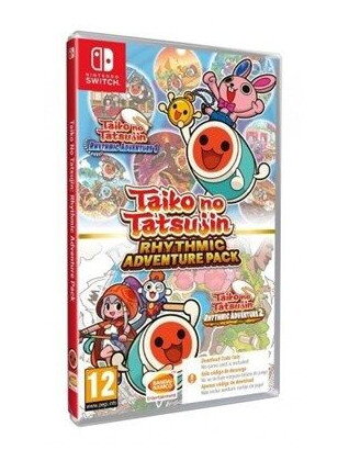 Taiko no Tatsujin: Rhythmic Adventure Pack (Code In a Box) (Switch)