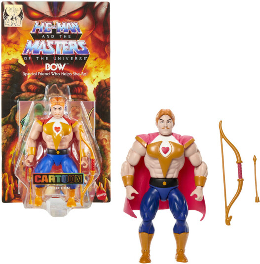 Masters of the Universe Origins Cartoon Collection Bow Action Figure HeMan MOTU