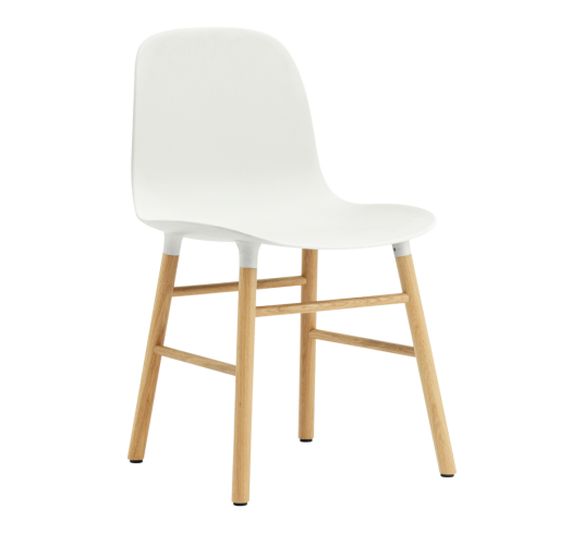 Normann Copenhagen Form Stol Hvit/Eik Normann Copenhagen Form Stol Hvit/Eik