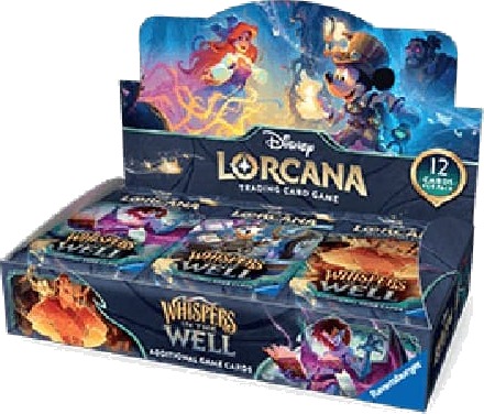 Disney Lorcana Whispers in the Well samlekort Booster boks