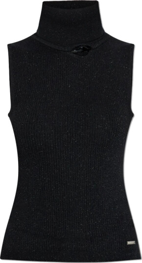 Dsquared2 Dame Topper Svart 2XS, Dsquared2 Dame Topper Svart 2XS,