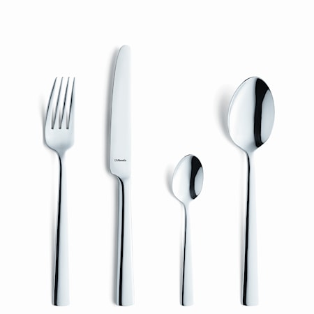 Amefa Moderno bestikksett 24 deler, rustfritt stål 1594672-02-0 1730088-01-0 Amefa Moderno bestikksett 24 deler, rustfritt stål 1594672-02-0 1730088-01-0