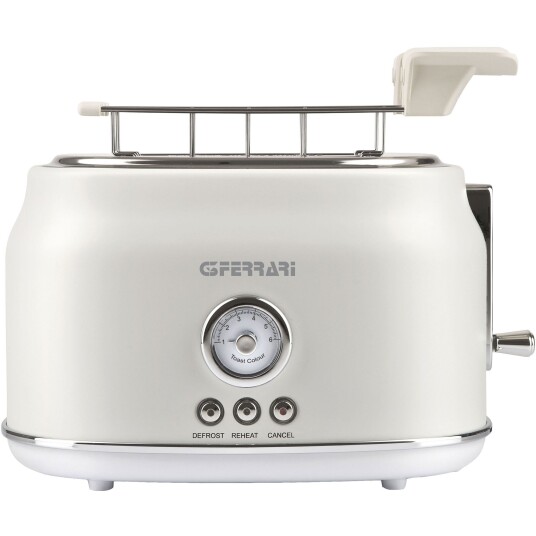 G3 Ferrari Artista Brødrister 2 Skiver Hvit 685W