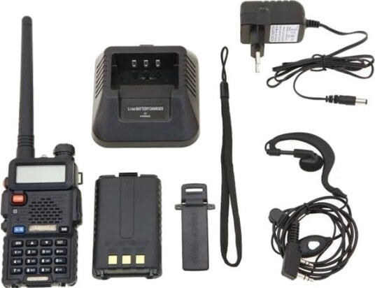 Baofeng UV-5R Walkie Talkie FM VHF/UHF Dual Band Radio, Di - Perfet