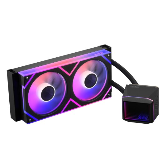 ADATA XPG Levante II 240mm Vannkjøling med RGB - Svart ADATA XPG Levante II 240mm Vannkjøling med RGB - Svart