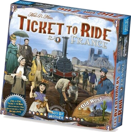 Ticket To Ride Kart Samling #6 Frankrike Brettspill Ticket To Ride Kart Samling #6 Frankrike Brettspill